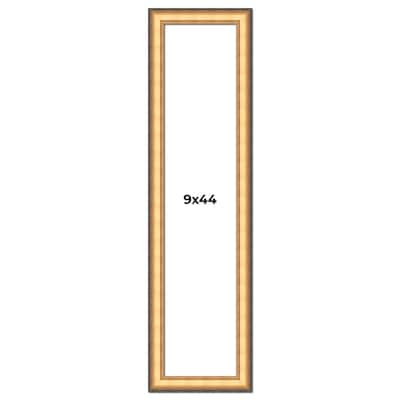 9x44 Frame Gold Plein Aire Solid Wood Picture Frame Width 2 Inches |
