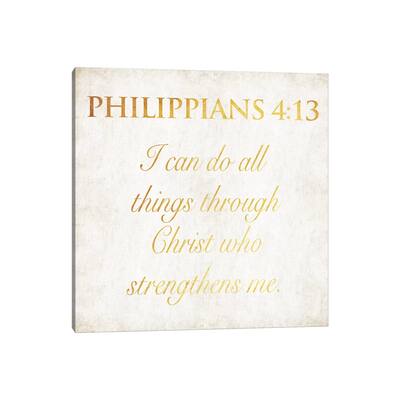 iCanvas "Philippians" by Jace Grey Canvas Print