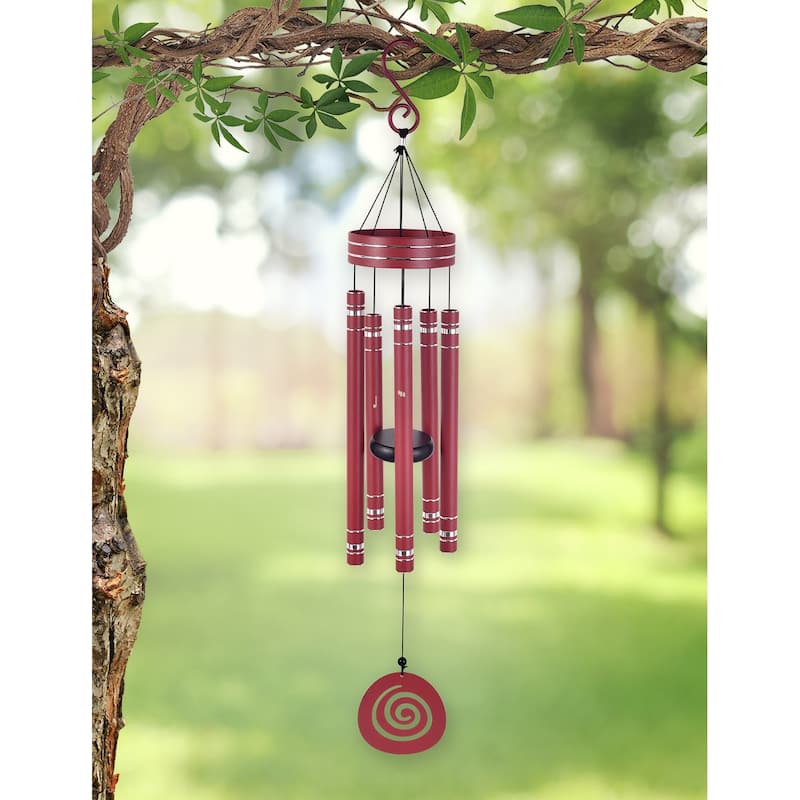 Vista Classics - Galaxy Red Wind Chime, 36"