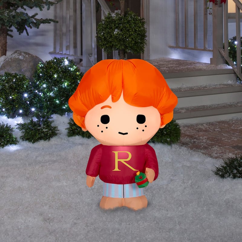 Gemmy Christmas Inflatable Ron Weasley, 3 ft Tall