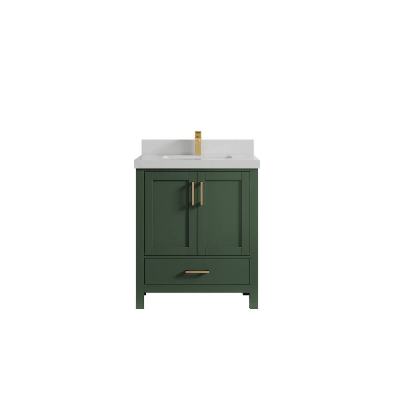 Willow Collections 30 in. W x 22 in. D Malibu Single Sink Bathroom Vanity with Countertop