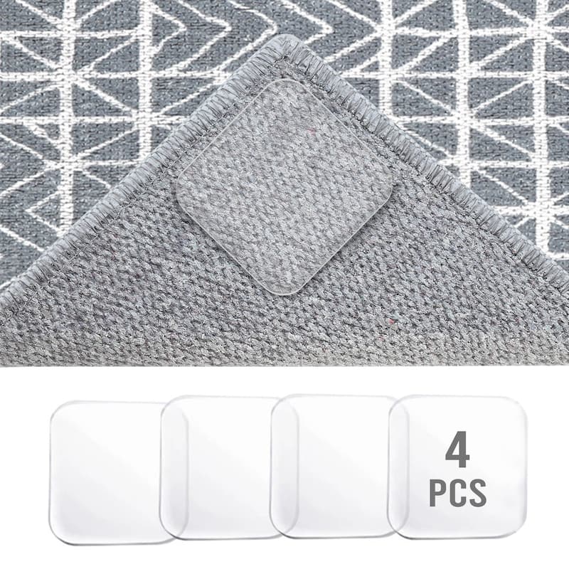 Sussexhome Heavy Duty Ultra Thin Non Slip Washable Cotton Indoor Rug - 2' x 3'