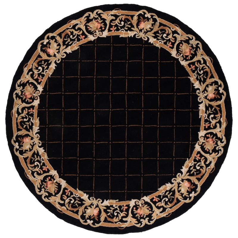 SAFAVIEH Handmade Chelsea Hasime French Country Wool Rug