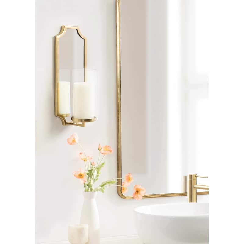 Kate and Laurel Ciel Scallop Wall Sconce