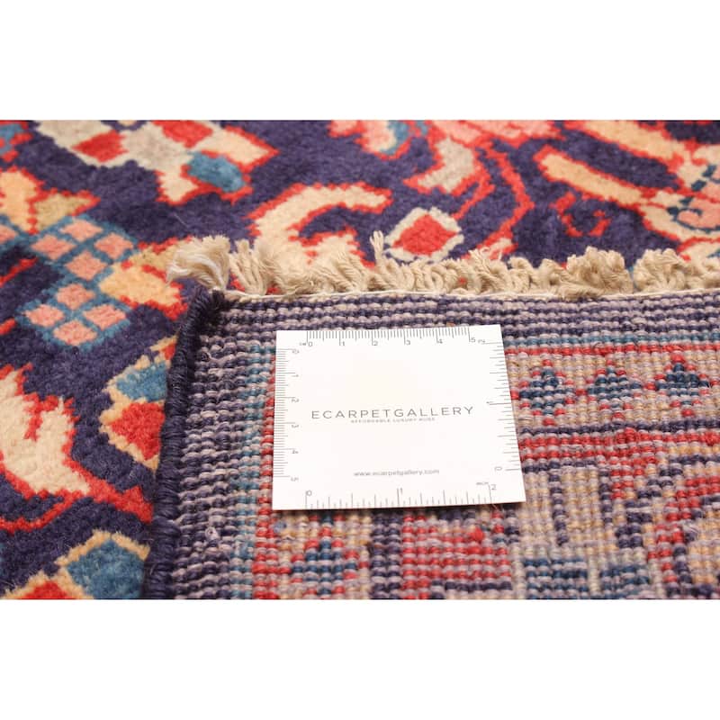 ECARPETGALLERY Hand-knotted Anadol Navy Wool Rug - 3'6 x 10'2