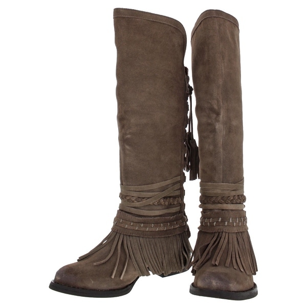 naughty monkey knee high boots