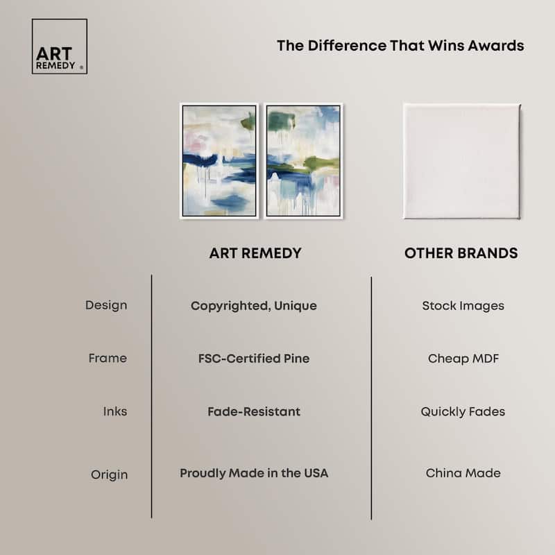 Kairos I Canvas Set of 2 by Art Remedy
