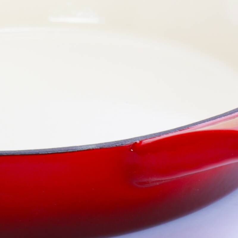Crock Pot Artisan Enameled Cast Iron Round Skillet