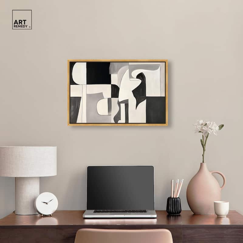 Shadow Play II Canvas by Art Remedy