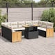 Option Black and cream with storage