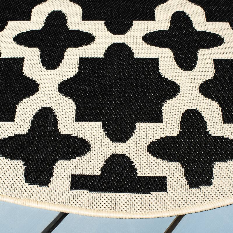SAFAVIEH Courtyard Dorthey Indoor/ Outdoor Waterproof Patio Backyard Rug