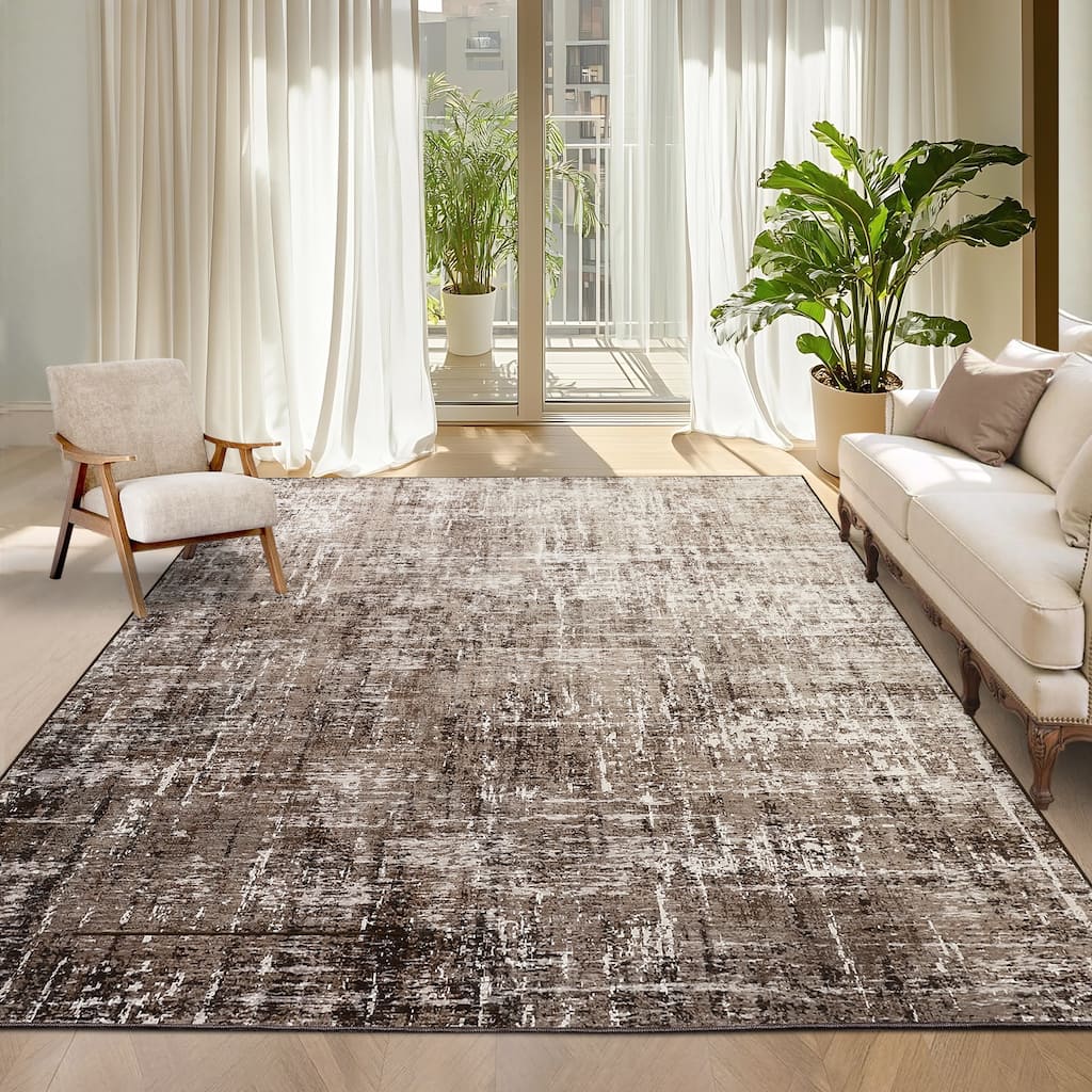 Garvee Modern Ombre Abstract Area Rug