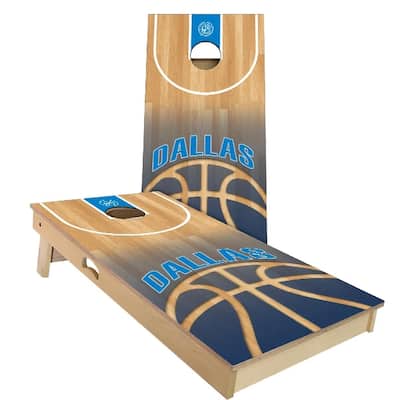 Dallas Basketball Outdoor Cornhole Board Set