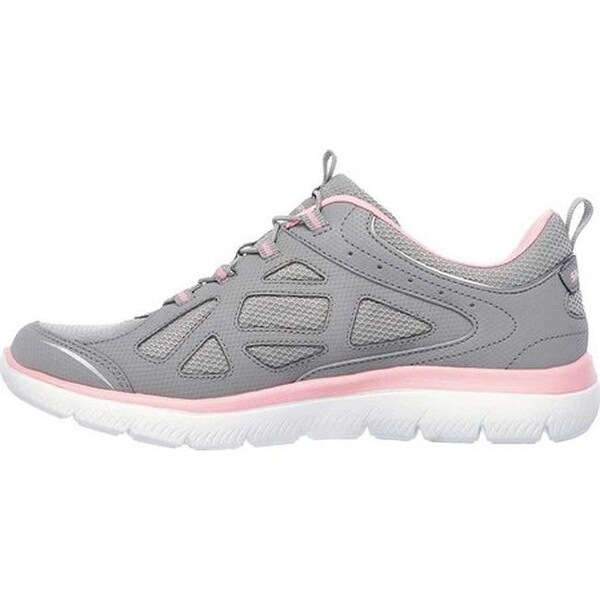 skechers summits mesh bungee lace trainers