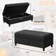 Futzca Modern L-shaped Convertible Sectional Sofa w/ Reversible Chaise