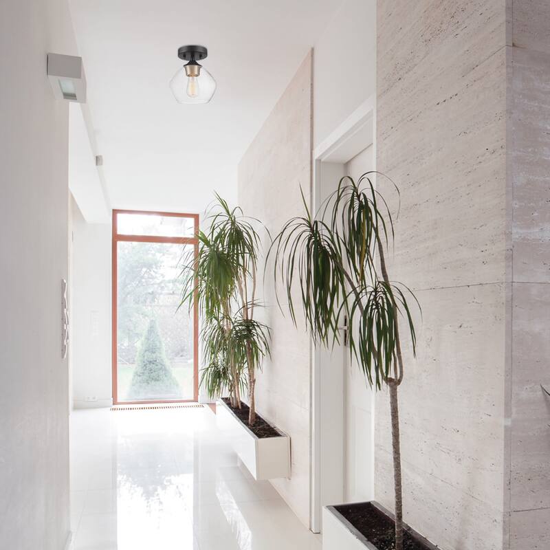 Bellevue GECF72922 Neo Monte 8" Wide Semi-Flush Ceiling Fixture