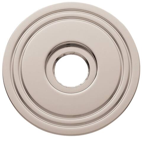 Baldwin Single Estate Rosette for Dummy Functions - Lifetime Polished Nickel