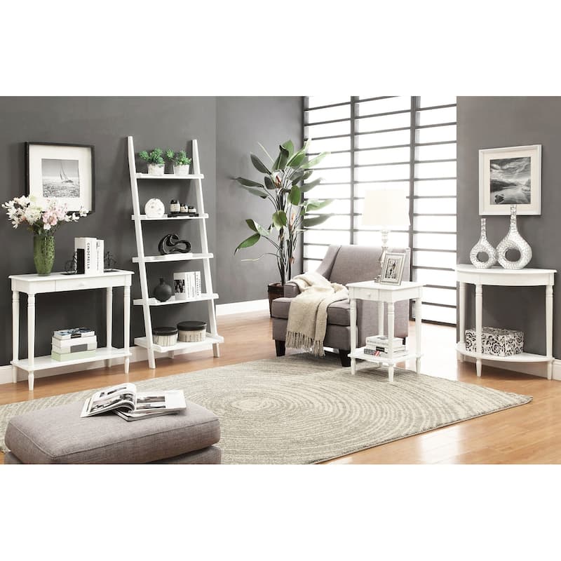 Convenience Concepts French Country Bookshelf Ladder