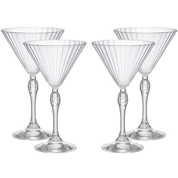 slide 2 of 4, Bormioli Rocco America '20s 8.5 oz. Martini Glass, Set of 4 - 8.5 oz. 4 Piece - 8.5 oz.