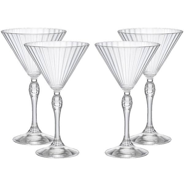 slide 2 of 4, Bormioli Rocco America '20s 8.5 oz. Martini Glass, Set of 4 - 8.5 oz. 4 Piece - 8.5 oz.