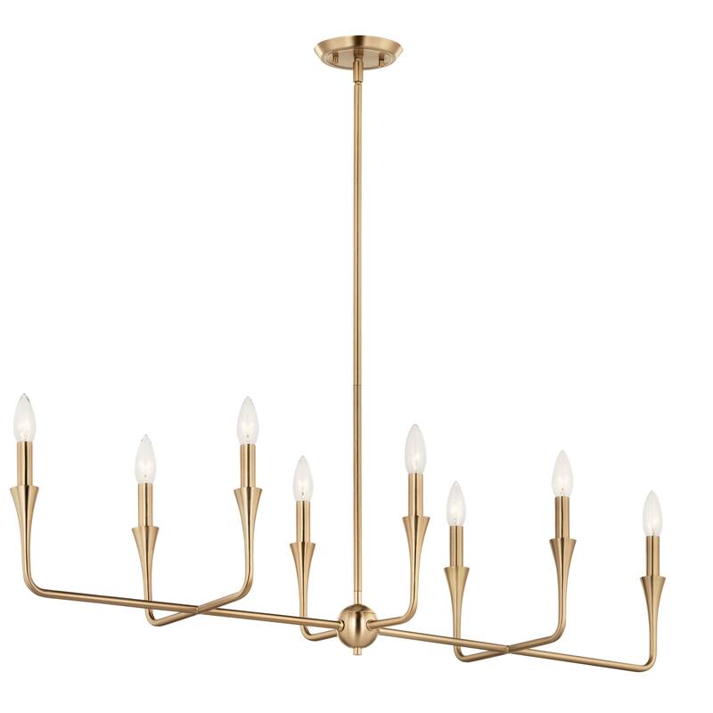 Kichler Lighting Alvaro Candle Chandelier - 45.5 - Champagne Bronze
