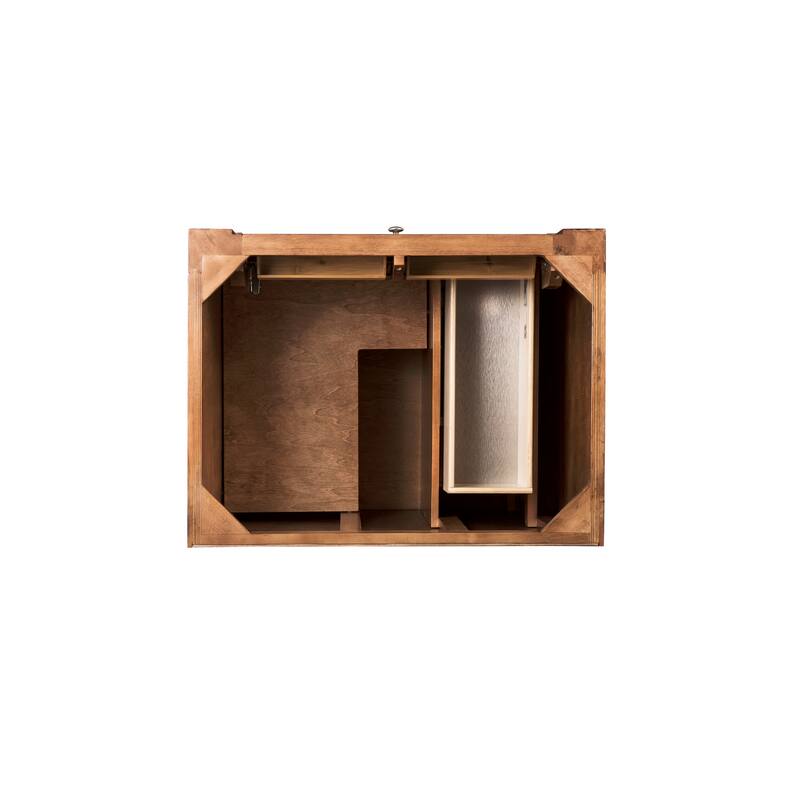 James Martin Vanities Bristol 30" Single Vanity, Saddle Brown
