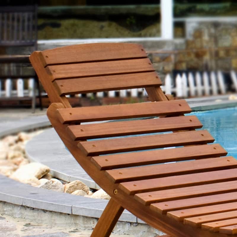 Shi Shi Curved Folding Chaise Lounger by Havenside Home