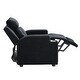preview thumbnail 3 of 5, Toddlers Velvet Kids Recliner Chair with Two Cup Holder