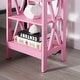 preview thumbnail 9 of 11, Modern Nightstand with 3-Tier Storage Shelves, Nightstands Set of 2