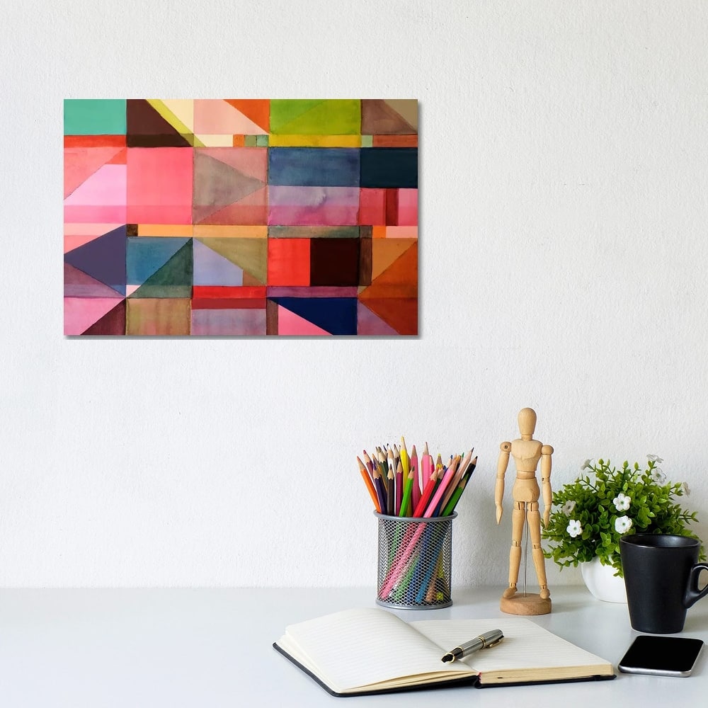 iCanvas "Klee Words" by Sylvie Demers Canvas Print