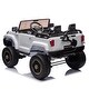 preview thumbnail 7 of 98, 24V Two-seater Kids Ride On Car W/Parents Remote Control, Licensed Toyota LC250 White