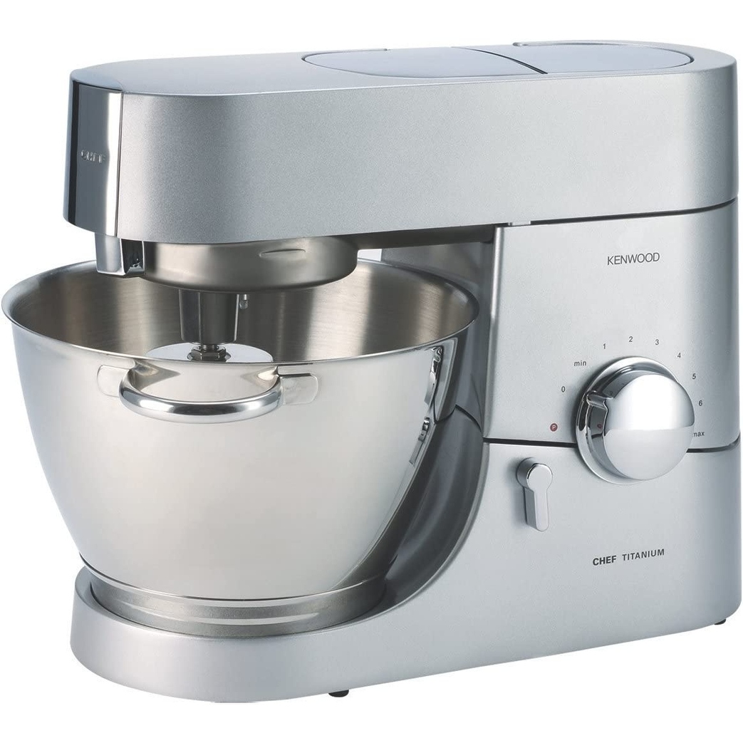 Kenwood 5 Quart Chef Titanium Kitchen Machine Stainless Steel