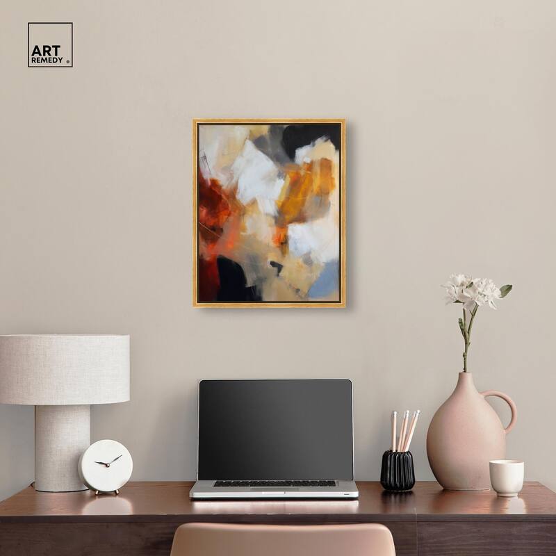 Earth and Fire I Canvas by Art Remedy