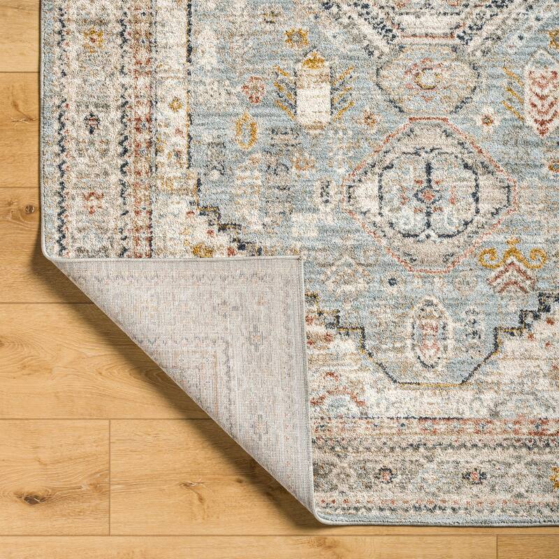 Livabliss Beckham Center Medallion Area Rug