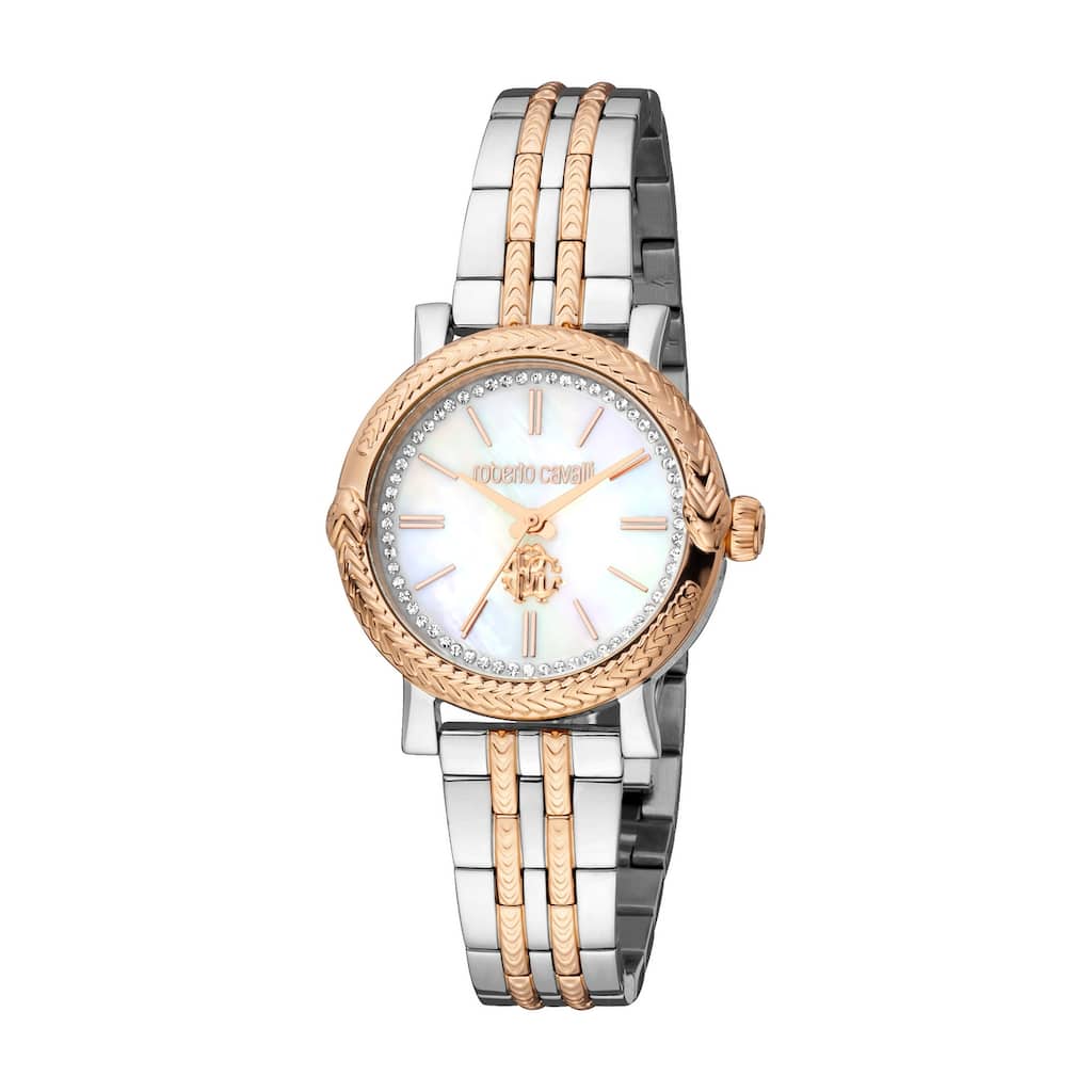 Roberto Cavalli Women RC5L019M0105 Quartz Watch - Two-Tone