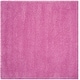 preview thumbnail 127 of 184, SAFAVIEH Santa Monica Shag Einara 2-inch Thick Area Rug 6'7" Square - Pink - Square