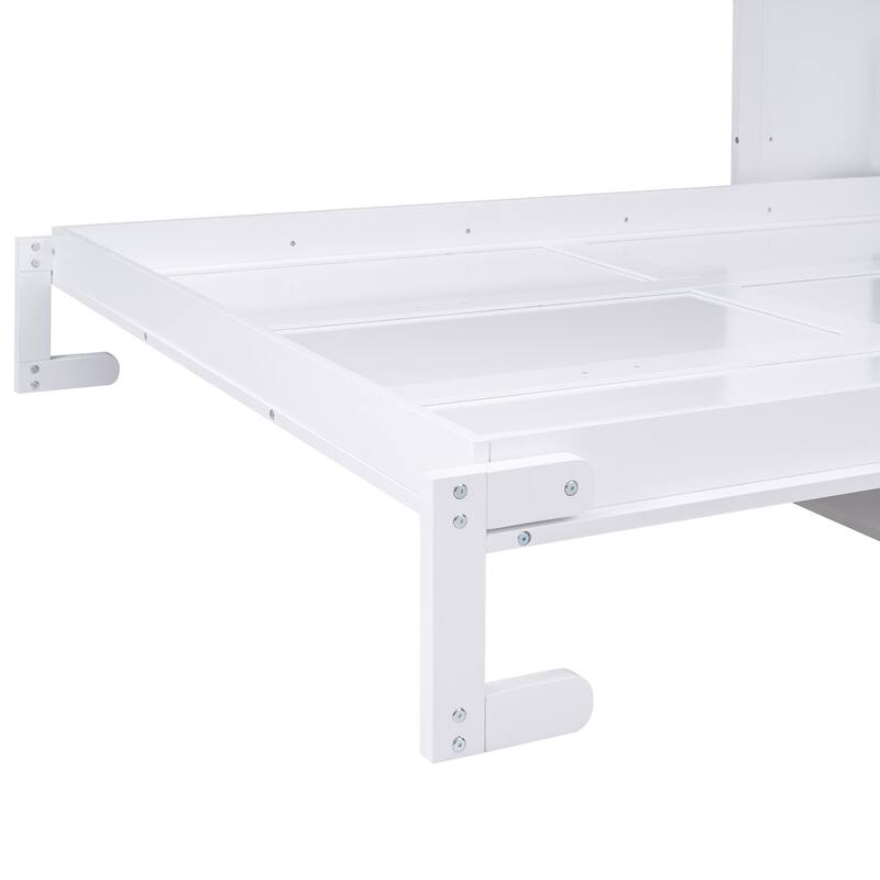 Queen Size Murphy Bed With A Shelf