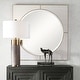 preview thumbnail 4 of 7, Uttermost Cyprus White Square Mirror - 40"W x 40"H x 1"D