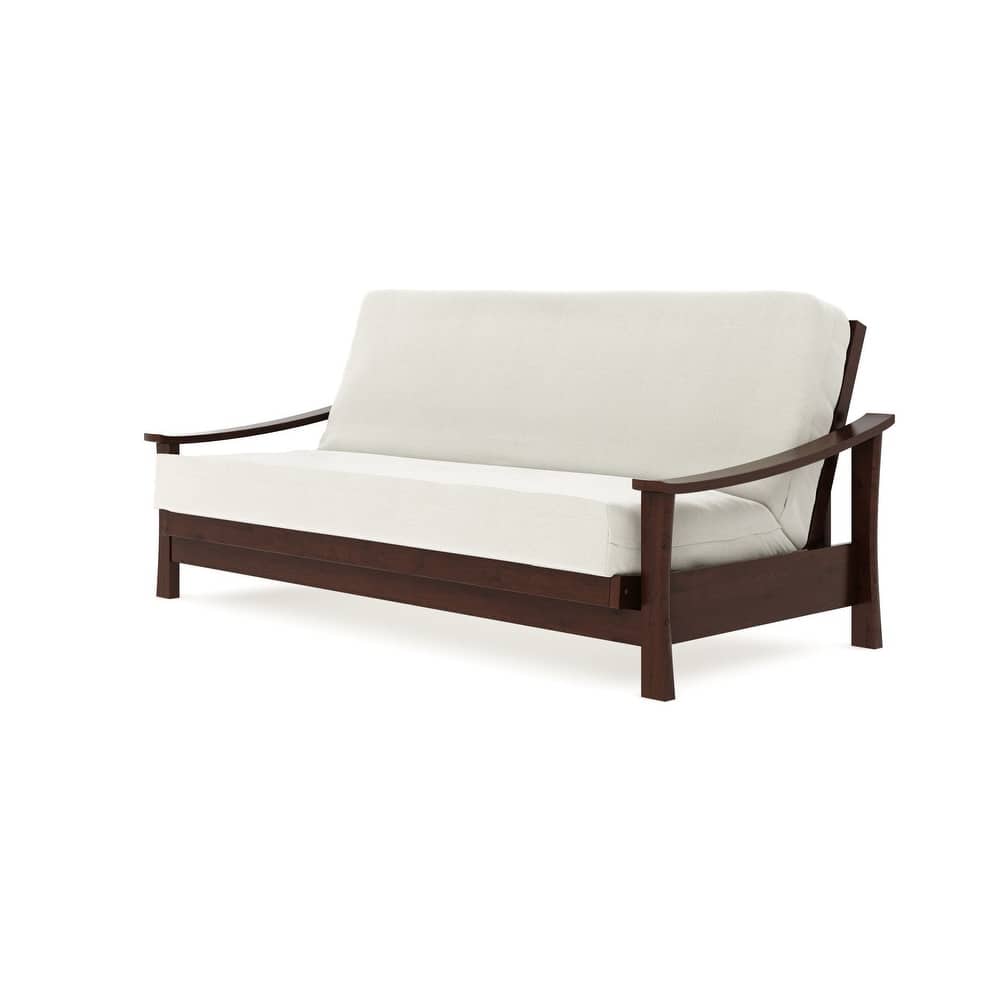 Pagoda Black Walnut Futon Frame