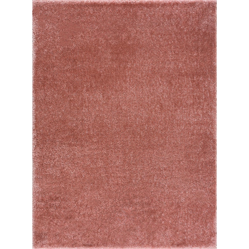 Hauteloom Heavenly Solid Shag Shaggy High Pile Area Rug