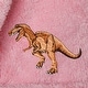 preview thumbnail 8 of 18, Sweet Kids 100% Polyester SUPER PLUSH Double Brushed Hooded Bathrobe - DINO