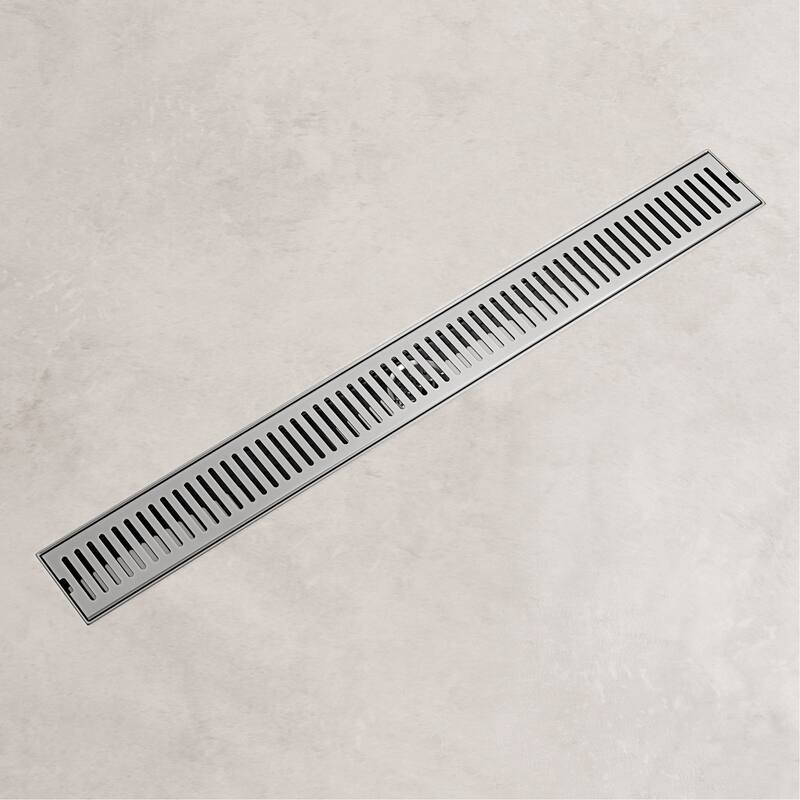 Vigo VG07002 Elan 24" Linear Shower Drain - Chrome