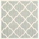 preview thumbnail 63 of 84, SAFAVIEH Handmade Chatham Eppie Modern Moroccan Wool Rug 5' Square - Grey/Ivory - Square
