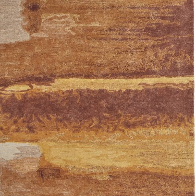 HomeRootsAbstract Industrial Rectangle Area Rug