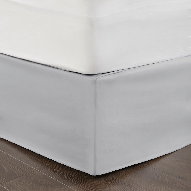 Madison Park Simple Fit Wrap Around Adjustable 26-inch Drop Bedskirt