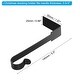 preview thumbnail 1 of 3, Christmas Stocking Holders, 6pcs Stocking Holder Stand Right Angle Black