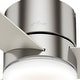 preview thumbnail 20 of 38, Hunter 44" Minimus Low Profile Ceiling Fan with LED Light, Handheld Remote - Contemporary, Transitional