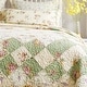 preview thumbnail 3 of 9, Greenland Home Fashions Bliss 100% Cotton Authentic Patchwork Quilt Set