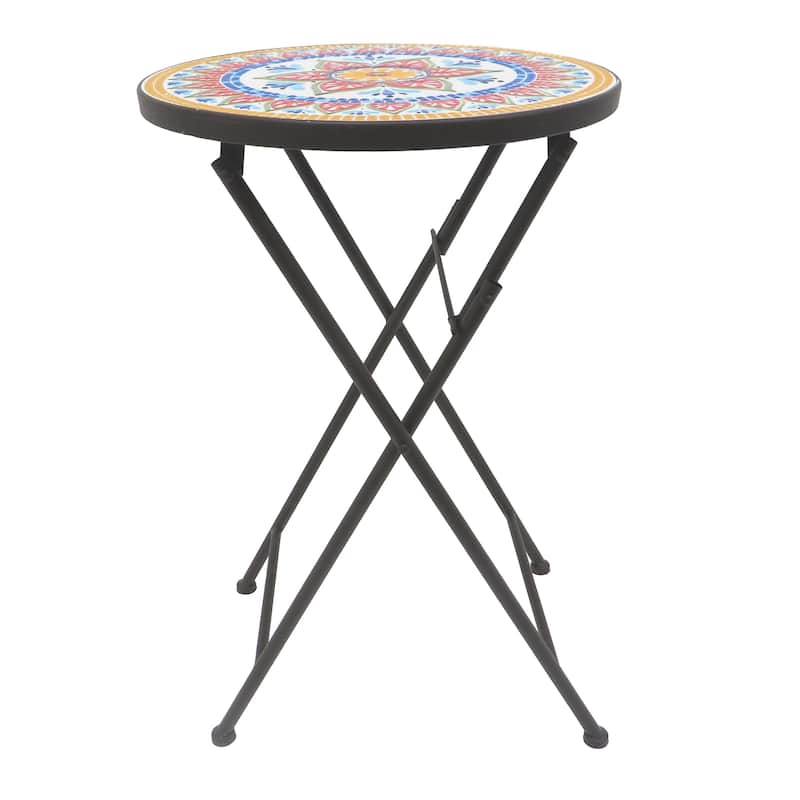 Mosaic Art Collection Accent Table