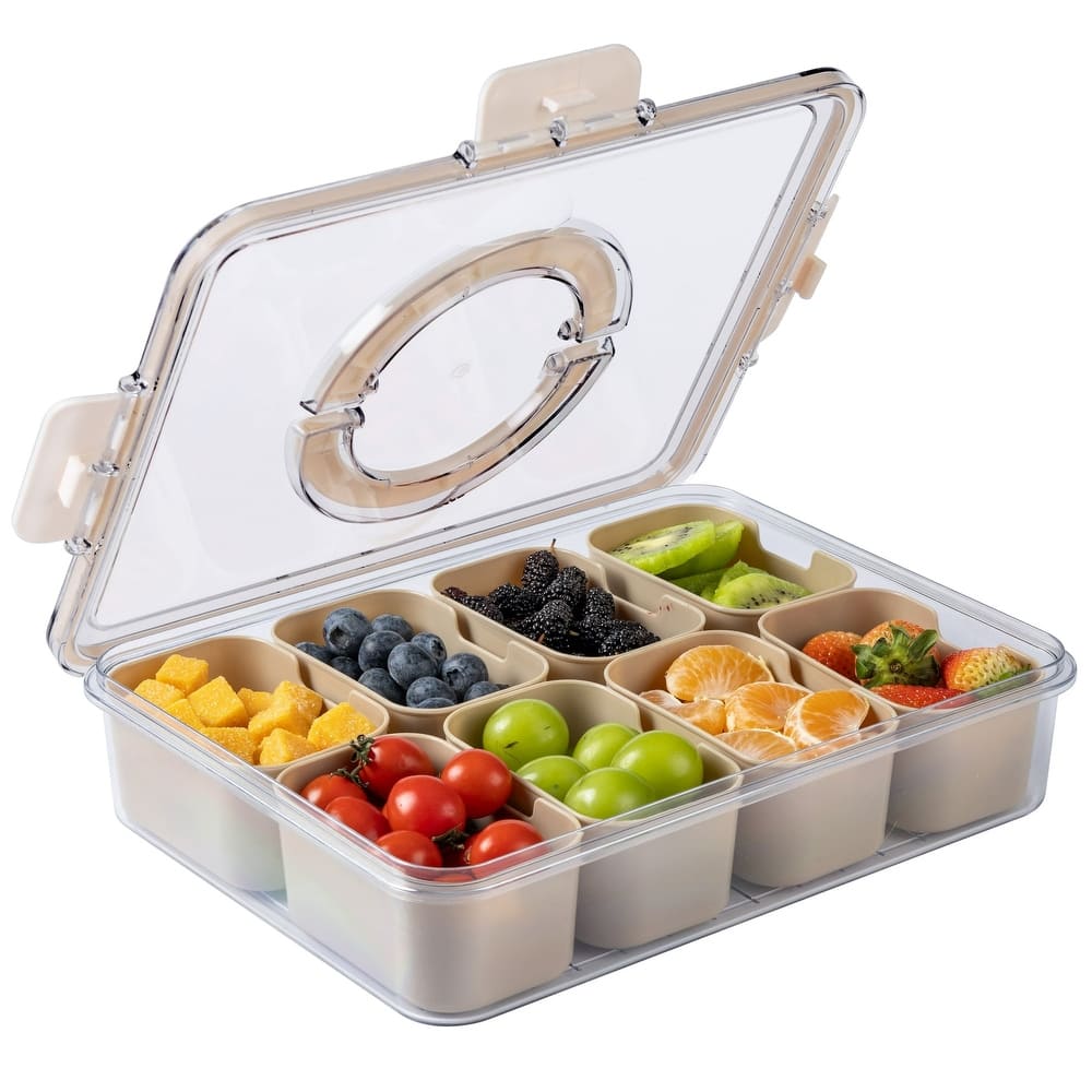 COOK WITH COLOR Snackle Box for Kids Lunch Box and Snack Container
